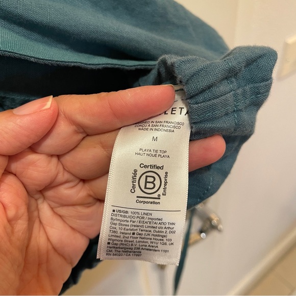 Athleta Linen Two-Piece Outfit - Picture 5 of 8